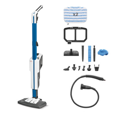 Polti Vaporetto SV620 Style Steam Mop with Handheld Steam Cleaner, 15 Accessories