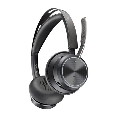 Poly - Voyager Focus 2 UC USB-A Headset (Plantronics) - Bluetooth Dual ...