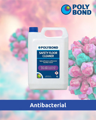 Polybond Antibacterial Safety Floor Cleaner Concentrate 5 Litre