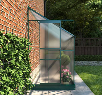 Polycarbonate Lean-To Greenhouse - 4x8 - 7