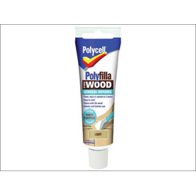 Polycell 5207190 Polyfilla For Wood General Repairs Tube Light 330g PLCWGRL330