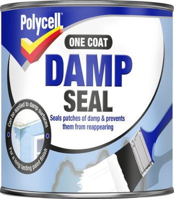Polycell Damp Seal Paint White 1L