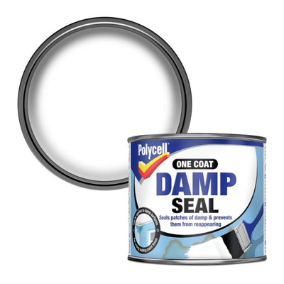 Polycell One Coat Damp Seal 500ml - White