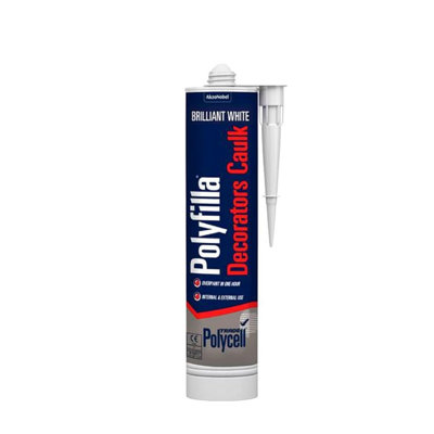 Polycell Polyfilla White Decorators Caulk 380ml DIY at B&Q