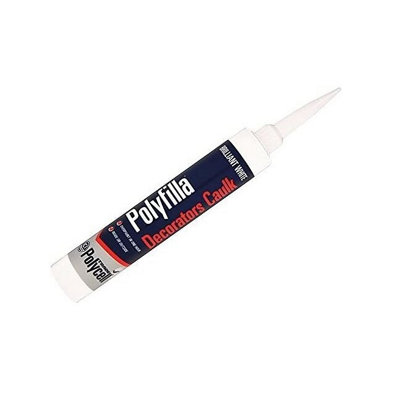 Polycell Polyfilla White Decorators Caulk 380ml