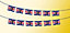 Polyester 10m Bunting King Charles III Portrait 24 Union Jack Flags Coronation