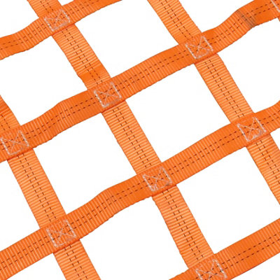 Polyester Webbing Cargo Lifting Net 2M² - 3.5T Capacity (Hoisting Sling Safety Lift) - 4