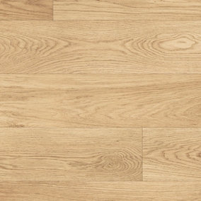 Polyflor 2127 Beige Brown Wood Effect Commercial Heavy-Duty Vinyl Flooring with 3.0mm Thickness-14m(45'11") X 2m(6'6")-28m²