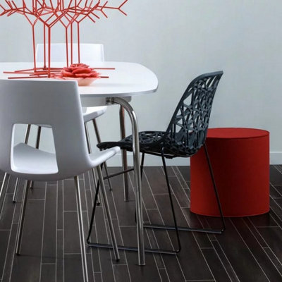 Polyflor 2153 Black Stone Effect Slip-Resistant Commercial Heavy-Duty Vinyl Flooring with 3.0mm Thickness-1m(3'3") X 3m(9'9")-3m² - 4