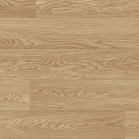 Polyflor 2163 Beige Brown Wood Effect Commercial Heavy-Duty Vinyl Flooring with 3.0mm Thickness-9m(29'5") X 4m(13'1")-36m²