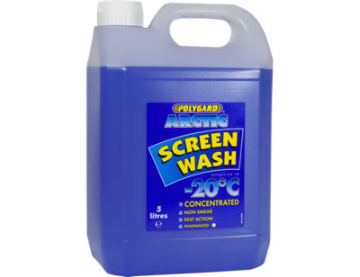 Polygard Arctic 5L Windscreen Screen Wash 5 Litre Concentrate MIS18210 -20C