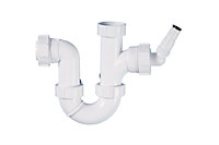 Polypipe 40mm Washing Machine Trap With Spigot PWM2 75mm Seal