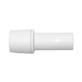 Polypipe PolyMax MAX1822 22mm x 15mm Pushfit Socket Reducer White Single