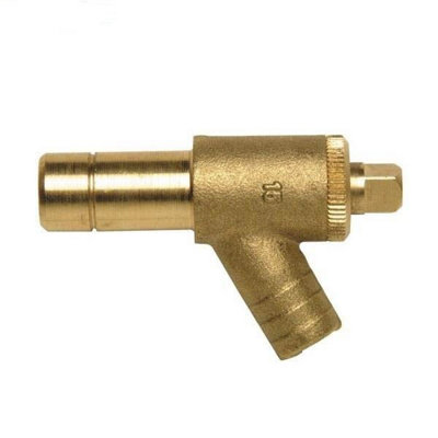 Polypipe PolyPlumb PB3615 15mm Spigot Draincock Brass - Single