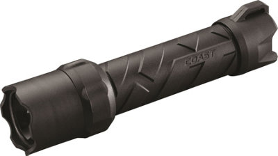 POLYSTEEL 600 Twist-Focusing LED Torch - 710 lumens, high, medium & low modes, 4 x AA batteries