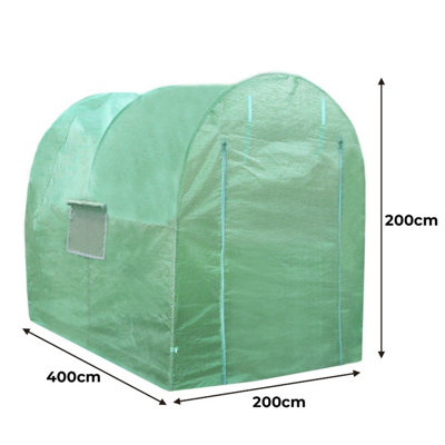 Crocodile Trading Replacement Poly Tunnel Cover For Our 4m X