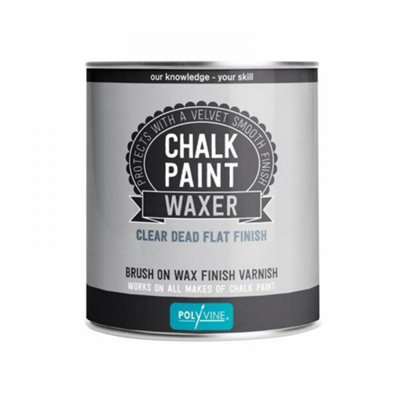 Polyvine Chalk Paint Waxer Flat 500ml