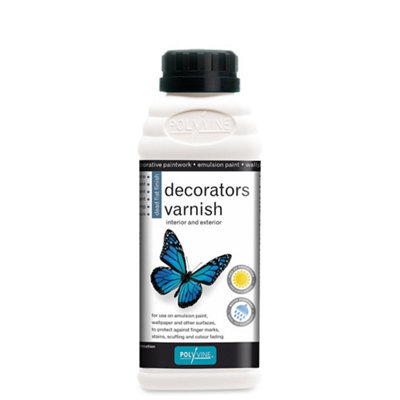 Polyvine Decorators Dead Flat Varnish 500ml