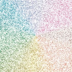 Polyvine Rainbow Sparkling Glitter Paint 500ML