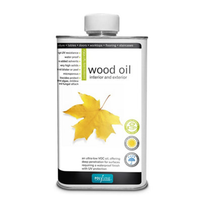 Polyvine Wood Oil Interior & Exterior 1L