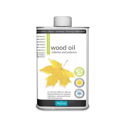 Polyvine Wood Oil Interior & Exterior 500ml