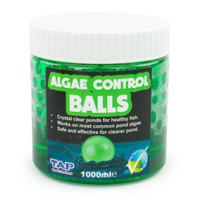 Pond Algae Control Balls - Crystal Clear Healthy Pond Water 1000ml - treats 4500L