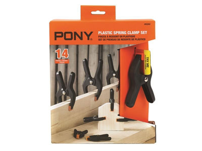 Pony Jorgensen POJ93260 Spring Clamp Set 14 Piece PNY93260