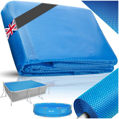 Pool Cover - rectangular, floating, protects and warms the water - 366 ...