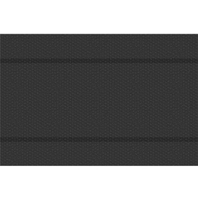 Pool Cover - rectangular, floating, protects and warms the water - 400 x 600 cm black