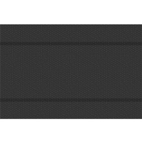 Pool Cover - rectangular, floating, protects and warms the water - 400 x 600 cm black