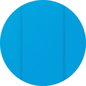 Pool Cover - round, floating, protects and warms the water - 300 cm diameter blue