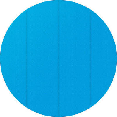 Pool cover solar foil round - 549 cm diameter blue