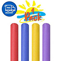 Pool Noodle Foam Floats For Swimming Pools x4 Pool Noodles by