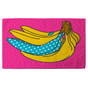 Pop art banana (Bath Towel) / Default Title