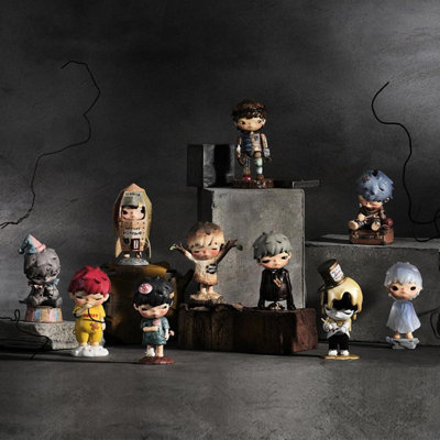 HIRONO Reshape シリーズ【アソートボックス】 1 box Pop Mart HIRONO - Reshape Series Figures 1 Blind Box Articulated