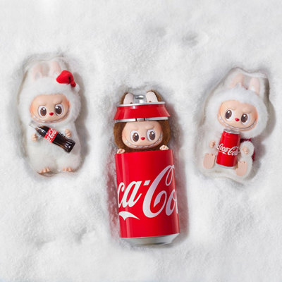 Pop Mart Labubu THE MONSTERS Coca-Cola Vinyl Face Labubu Blind Box Set ...