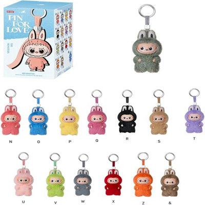 Pop Mart THE MONSTERS Pin for Love Series - Vinyl Plush Pendant