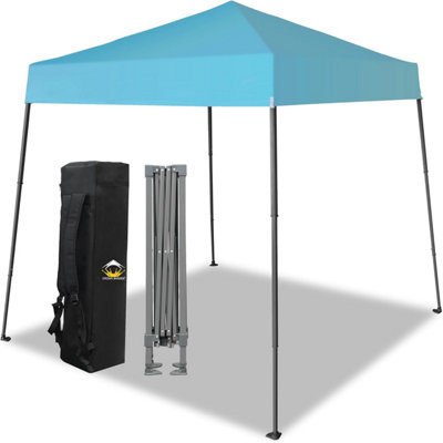 Pop-up Canopy CROWN SHADES, Base 8x8 ft, Top 6.5x6.5 ft. Slant Leg ...