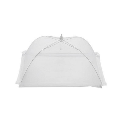Pop Up Food Cover Fly Mesh Square Net 43cm