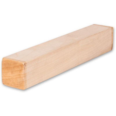 Poplar Woodturning Square Blank 12" x 2" x 2"