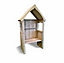Poppy Arbour - Timber - L61 x W120 x H205 cm - Garden Furniture