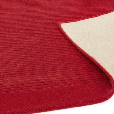 Poppy Simple and Stylish Wool Plain Handmade Modern Rug for Living Room ...