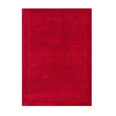 Poppy Simple and Stylish Wool Plain Handmade Modern Rug for Living Room ...