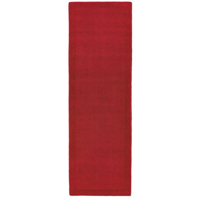 Poppy Simple and Stylish Wool Plain Handmade Modern Rug for Living Room ...