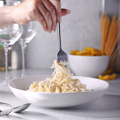 Porcelain Pasta Bowls - Set of 4 - M&W - 4