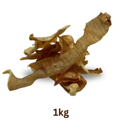 Pork Rind Strips (1kg)100% Natural Long Lasting Dog's Chew