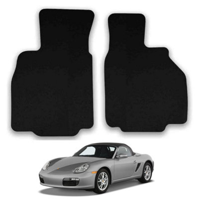 Porsche Boxster 2006-2012 Car Floor Mats Carpet Tailored Fit 2pc Set Anti-Slip