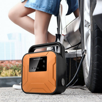 Portable 12V Digital Tyre Inflator - Fast Car Air Compressor Pump, 150 ...