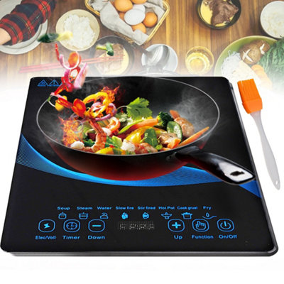 Portable 2200W Induction Cooker with Digital Touch Control
