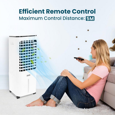 Portable 3-in-1 12L Air Cooler With Remote Control